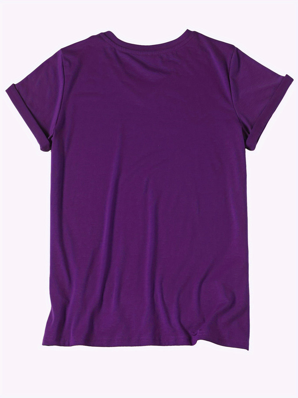May Be Late Fashion V-Neck T-Shirt - Lightweight & Breathable Short Sleeve Top for Women - Casual Summer & Spring Wear with Trendy Print