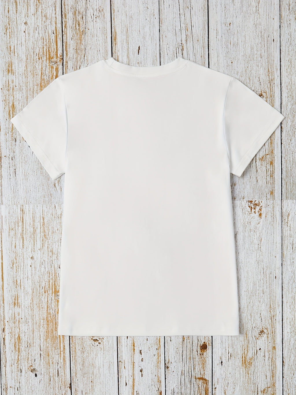 Women's Baseball & Candy Graphic Print T-Shirt - Vibrant Turquoise Short Sleeve Crew Neck Casual Top, Lightweight Summer & Spring Tee with Sporty Popcorn & Heart Design, Machine Washable, Baseball T Shirts, Relaxed Weekend Style, Fun Geometric Design,