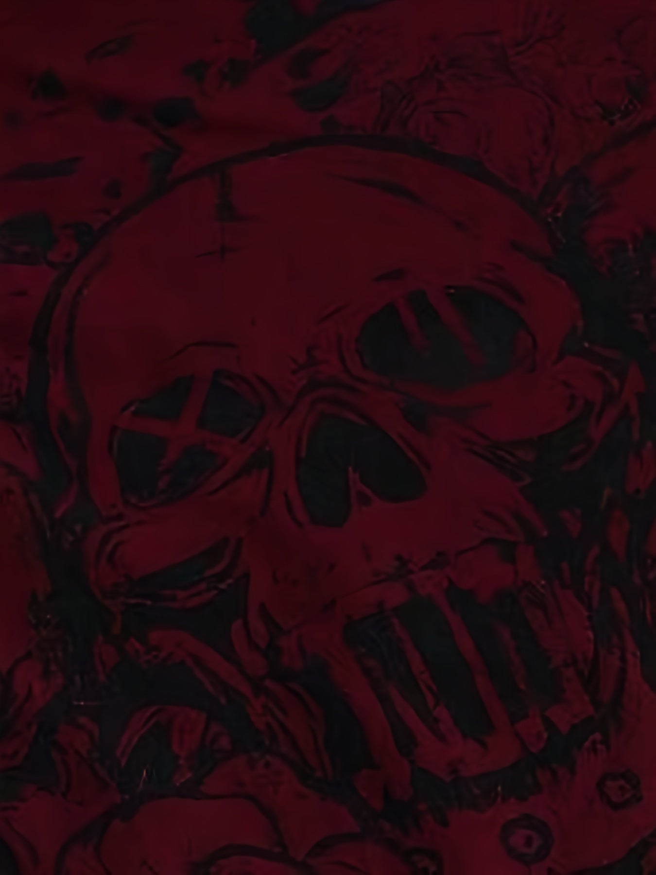 Floral Skull Print Slant Shoulder T-Shirt - Vintage Short Sleeve Tee for Spring/Summer, Women's Y2K/Grunge Style